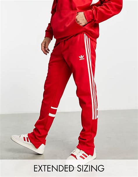 adidas Originals – adicolor Cutline – Jogginghose in Rot 